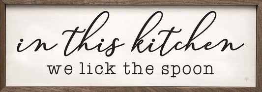 We Lick The Spoon White
