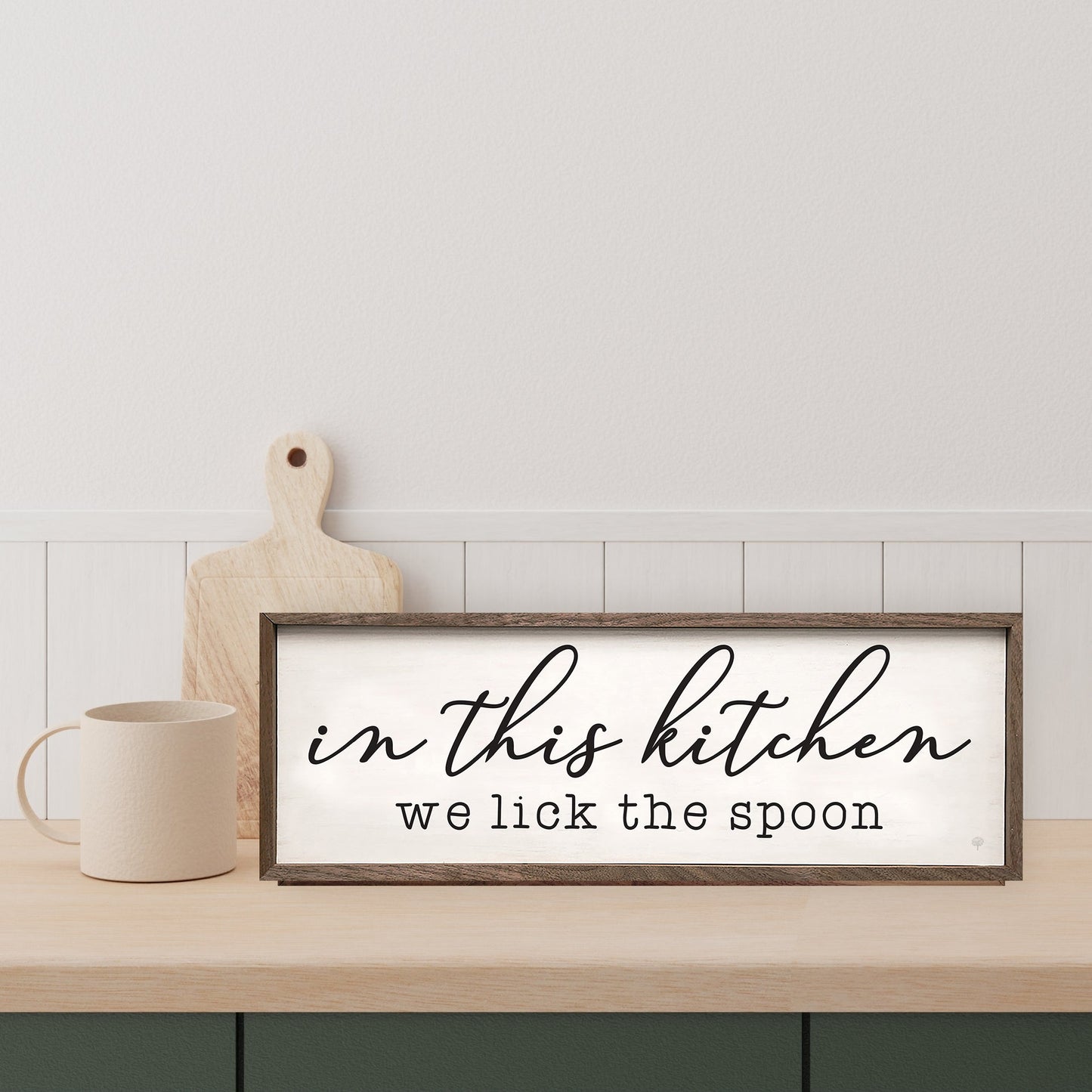 We Lick The Spoon White