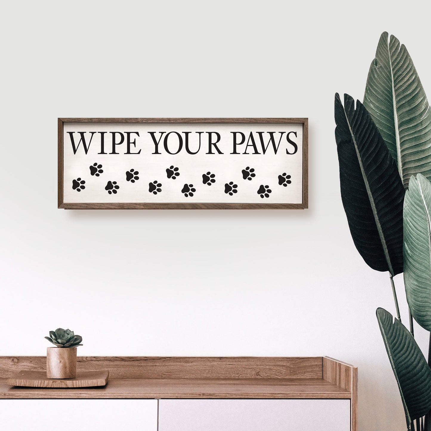 Wipe Your Paws White