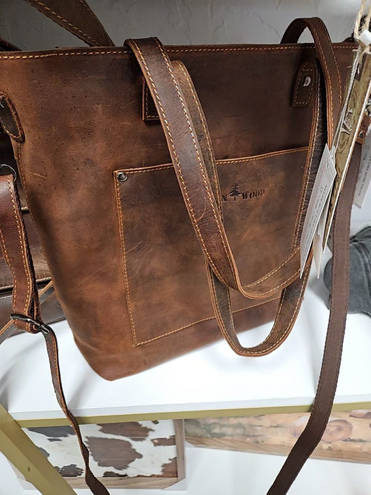 Bunbury Genuine Leather Tote Bag image 0