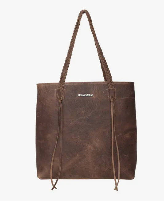 Genuine Leather Concealed Carry Tote image 0