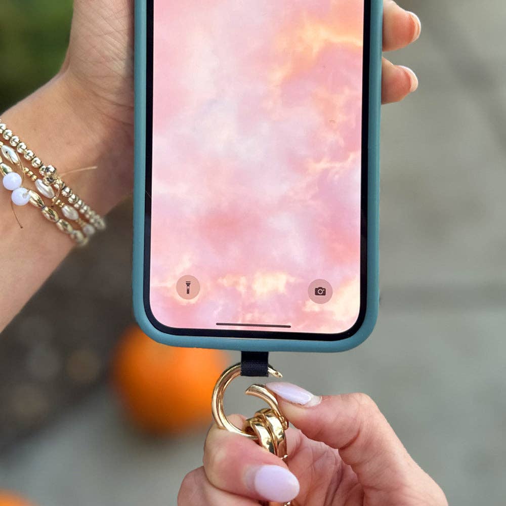 Clip & Go Ice Chain with Pouch: Purple Chain with Purple Pouch