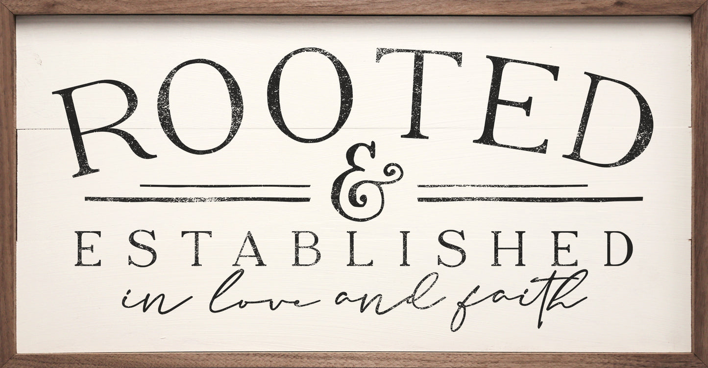 Rooted And Established White image 1