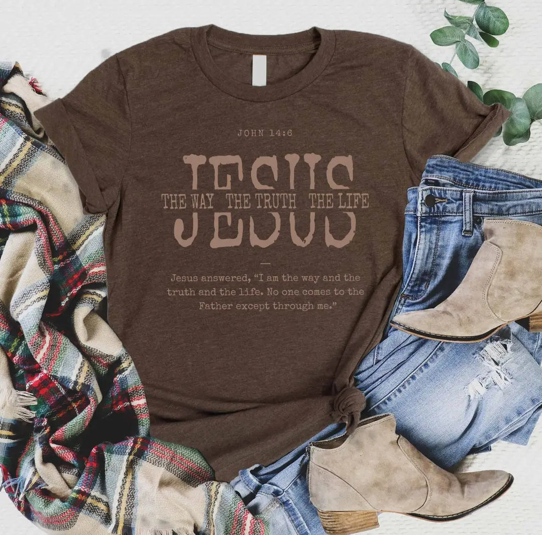 Jesus the Way Tee image 0