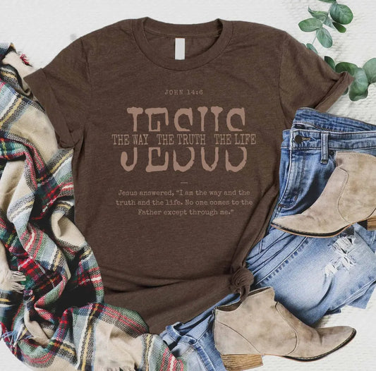 Jesus the Way Tee image 0