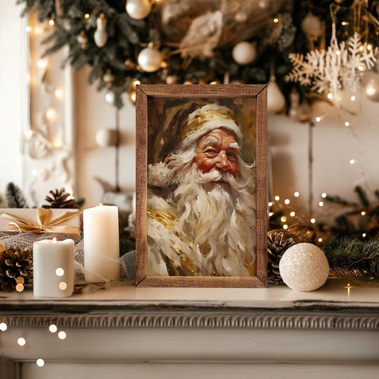 Santa In Gold With Gold image 0