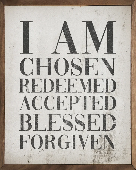 I Am Chosen Whitewash image 1