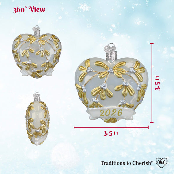 2026 Heart Ornament