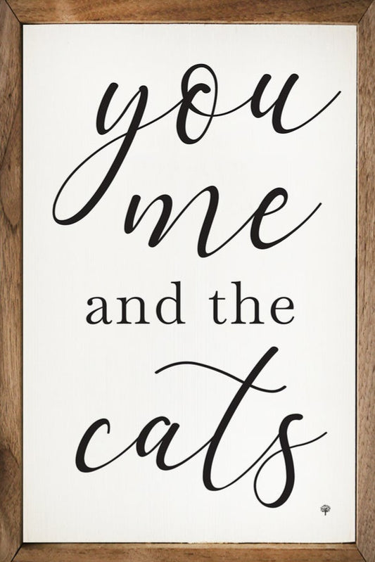 You Me And The Cats White image 0
