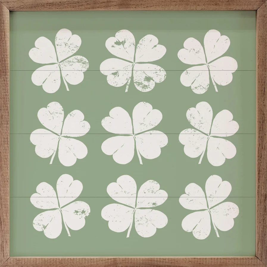 Nine Clovers Green image 0