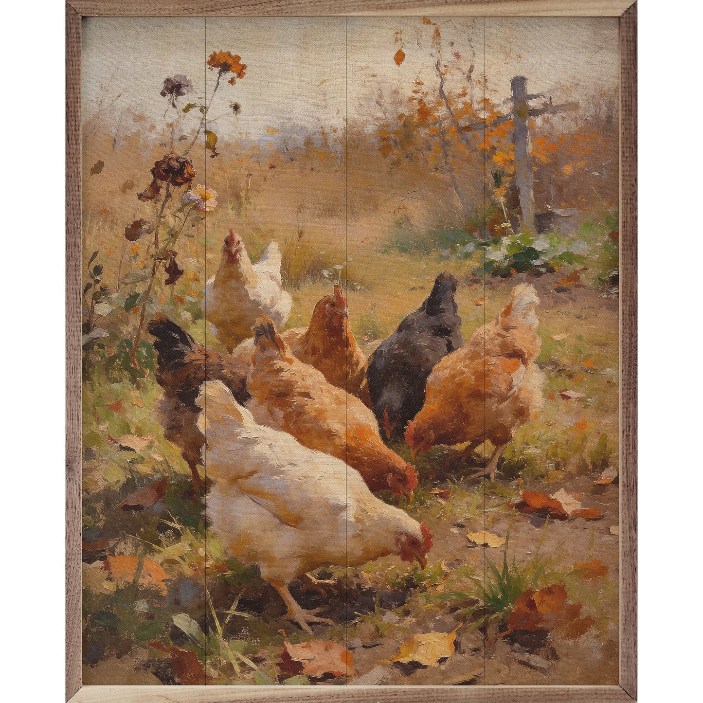 Autumn Chickens