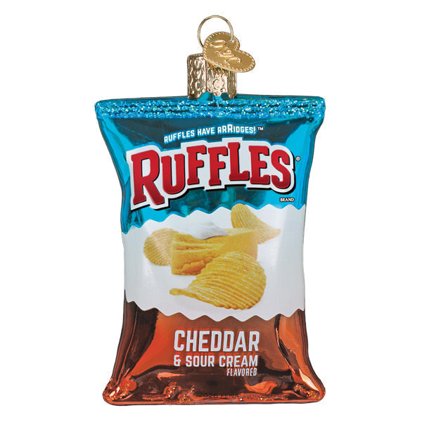 Ruffles Cheddar Sour Cream Chi Ornament
