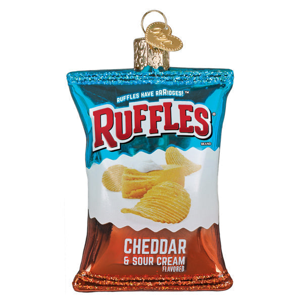 Ruffles Cheddar Sour Cream Chi Ornament