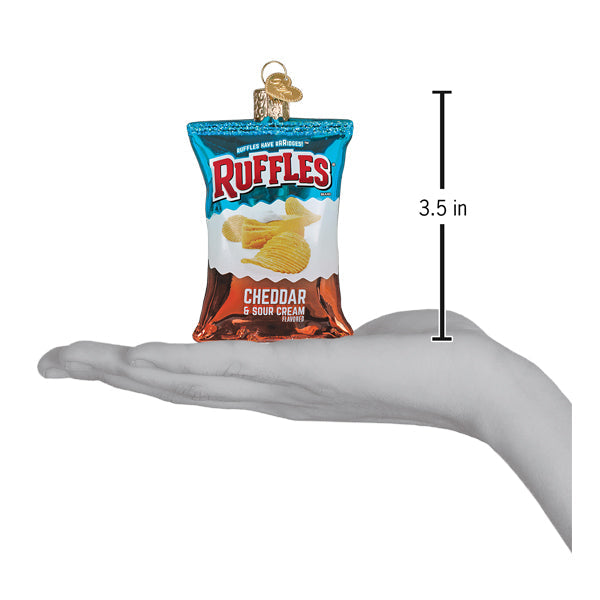 Ruffles Cheddar Sour Cream Chi Ornament