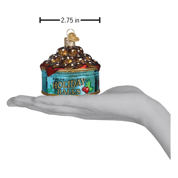 Salty Holiday Balls Ornament