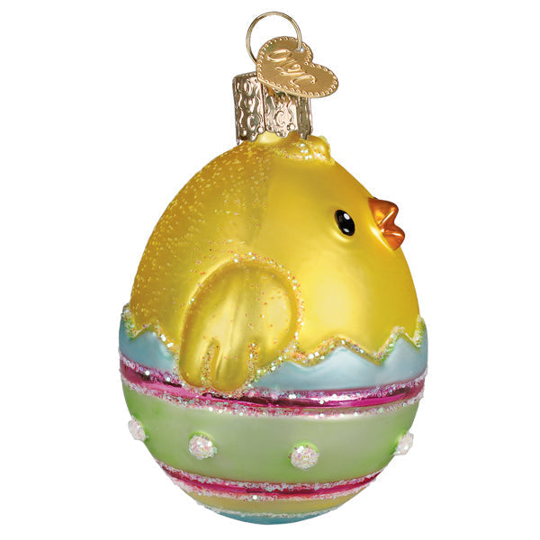 Chick In Easter Egg Ornament
