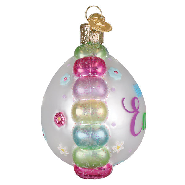Scalloped Easter Egg Ornament