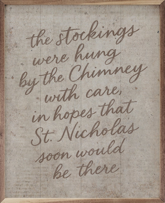 The Stockings Were Hung White