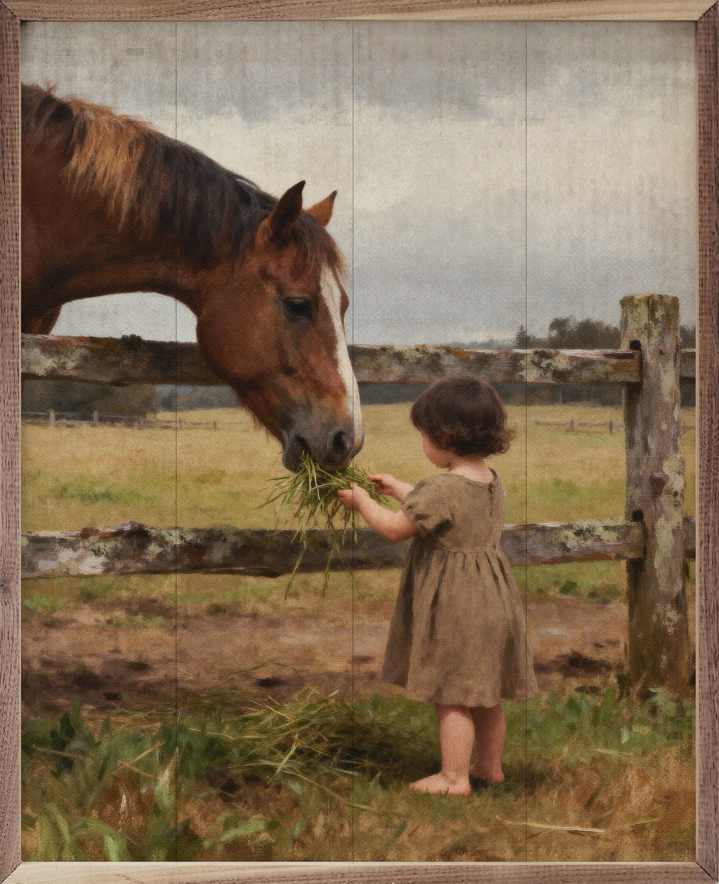 A Girl And Her Horse
