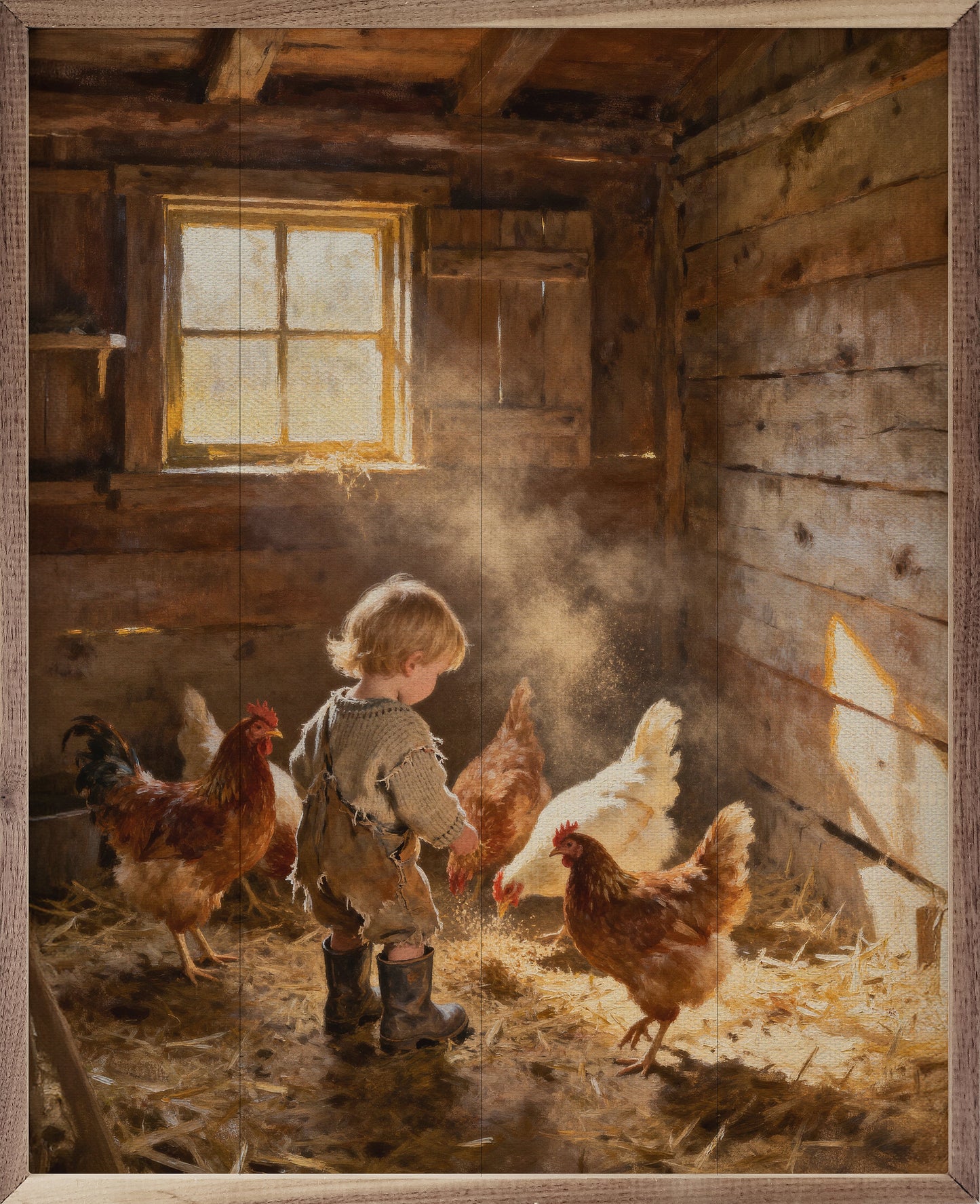 Chicken Chores Boy