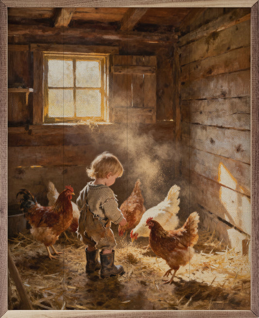 Chicken Chores Boy