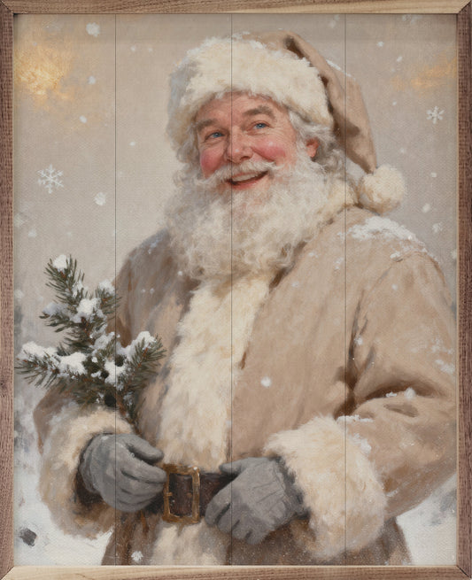 Saint Nicholas With Pine Branch