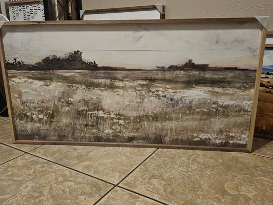Moody Field By Nina Blue image 0