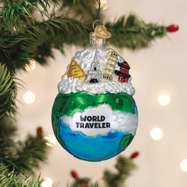 World Traveler Ornament