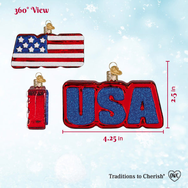 USA Ornament