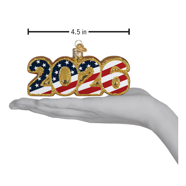 USA 2026 Ornament