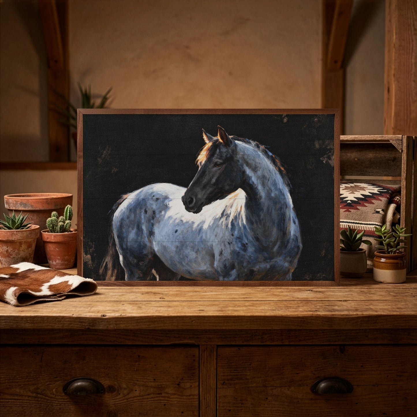 Blue Roan Gaze
