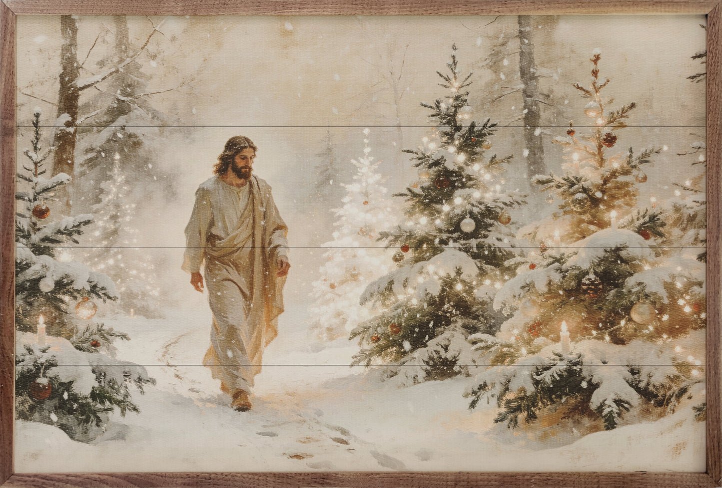Christ Among The Evergreens