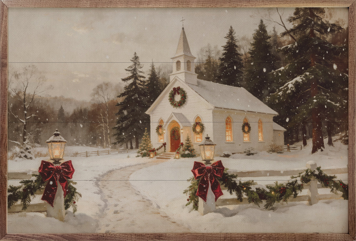 Christmas Chapel Lane