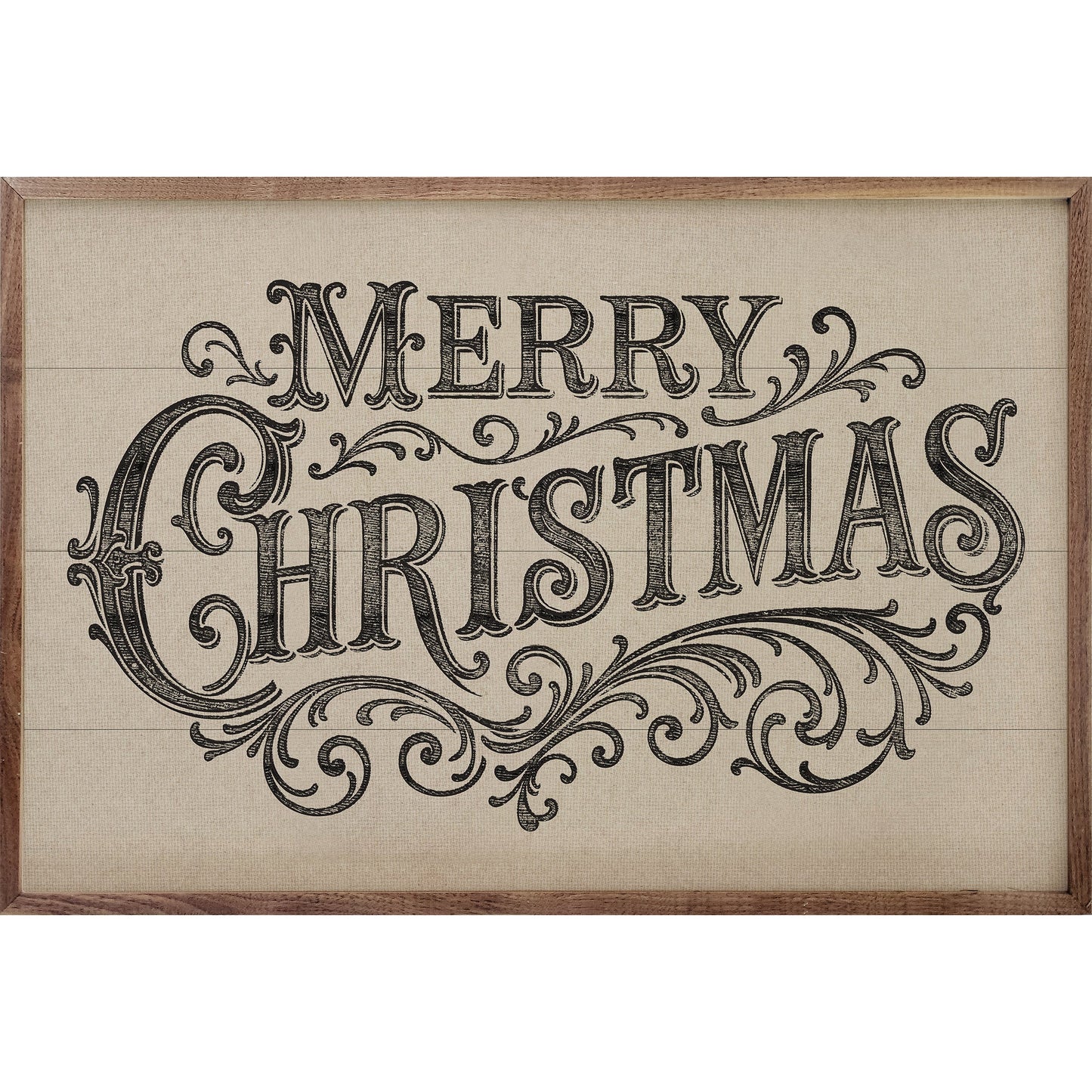 Merry Christmas Ornate
