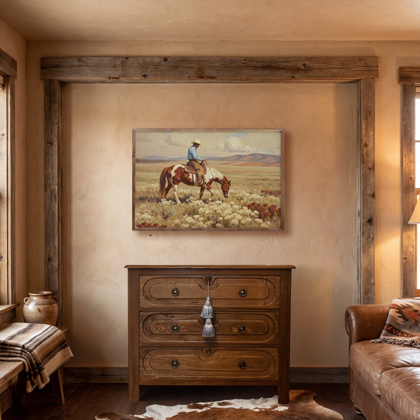 Paint Horse Rider