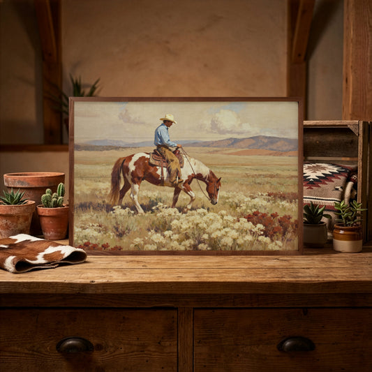 Paint Horse Rider