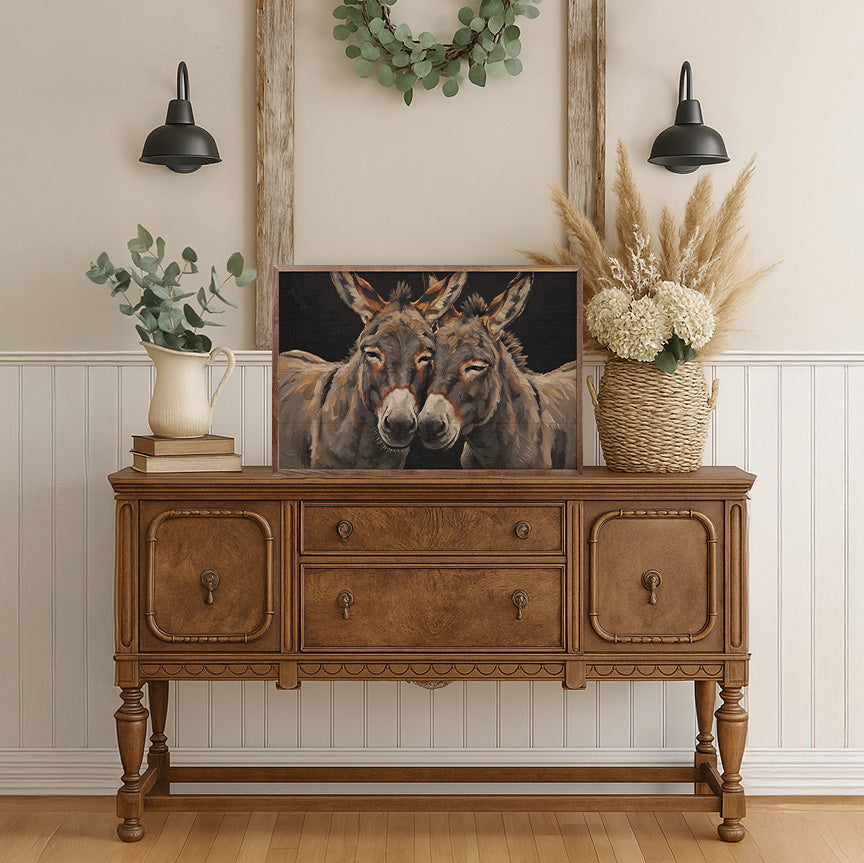 Pair Of Donkeys