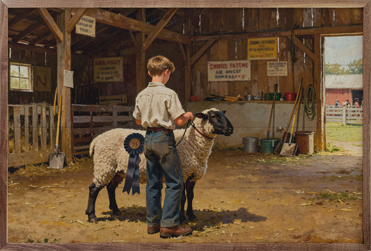 A Boy And His Sheep
