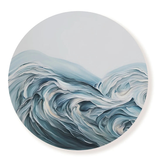 Blue Ocean Abstract Circle image 0