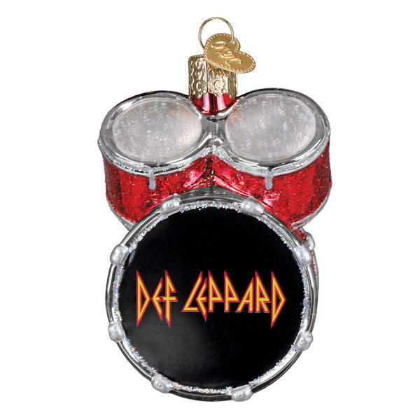 Def Leppard Drum Ornament