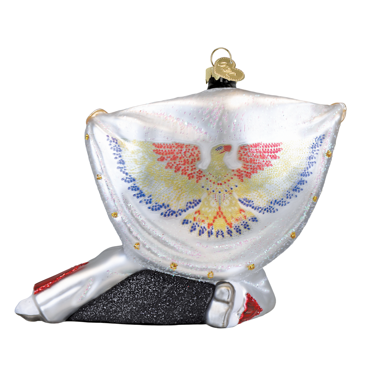 Elvis In Eagle Jumpsuit Ornament