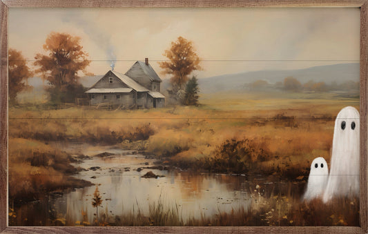 Ghosts In Field By Petals Prints Design image 1