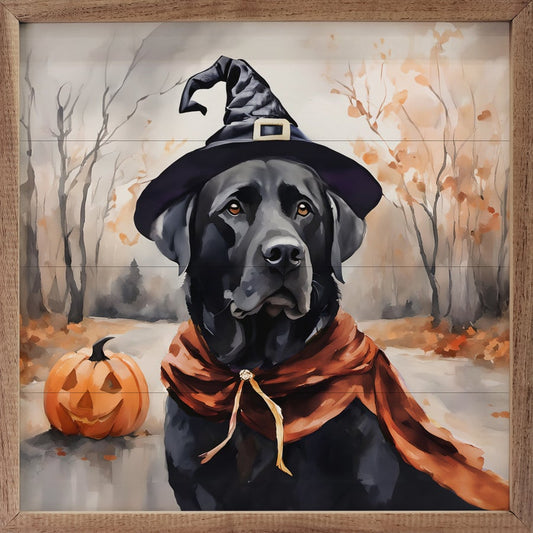 Halloween Black Lab image 0
