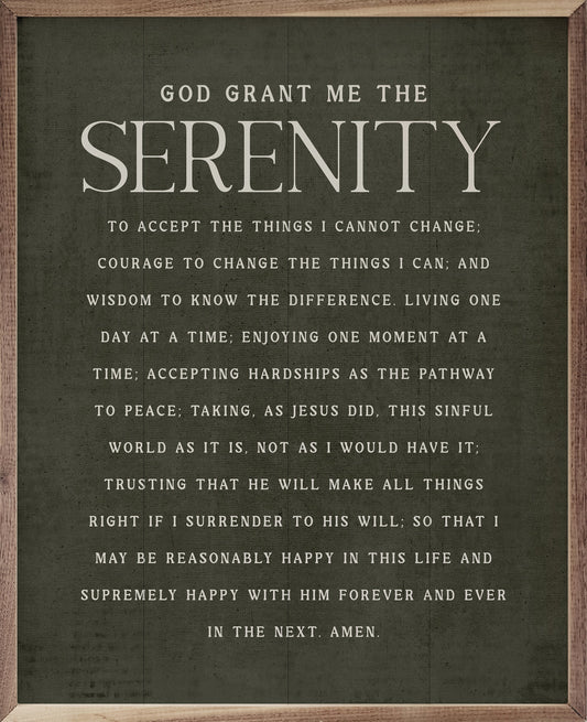 God Grant Me Serenity image 0