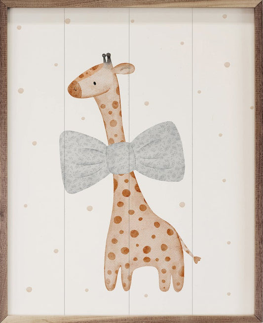 Boho Watercolor Giraffe By Allure Art image 0