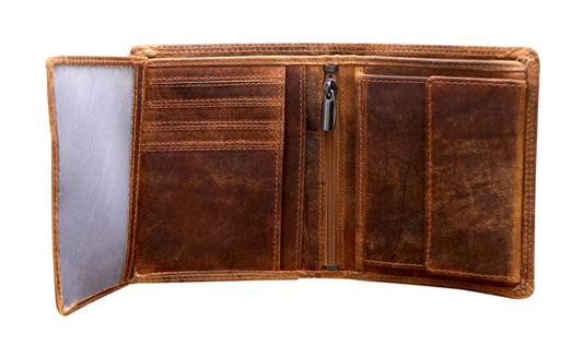 Tim Handmade Genuine Leather Wallet image 0