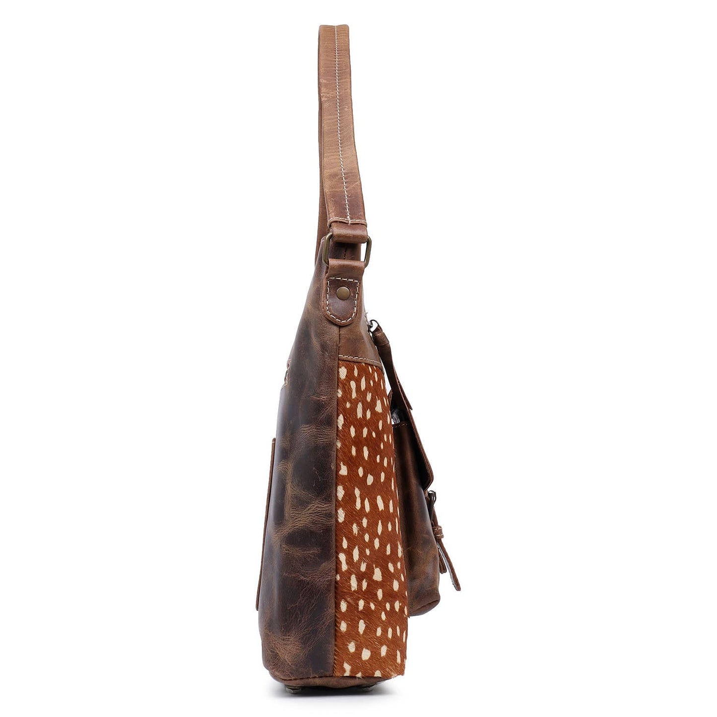 Deer Print Shoulder Bag