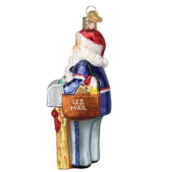 Postman Santa Ornament