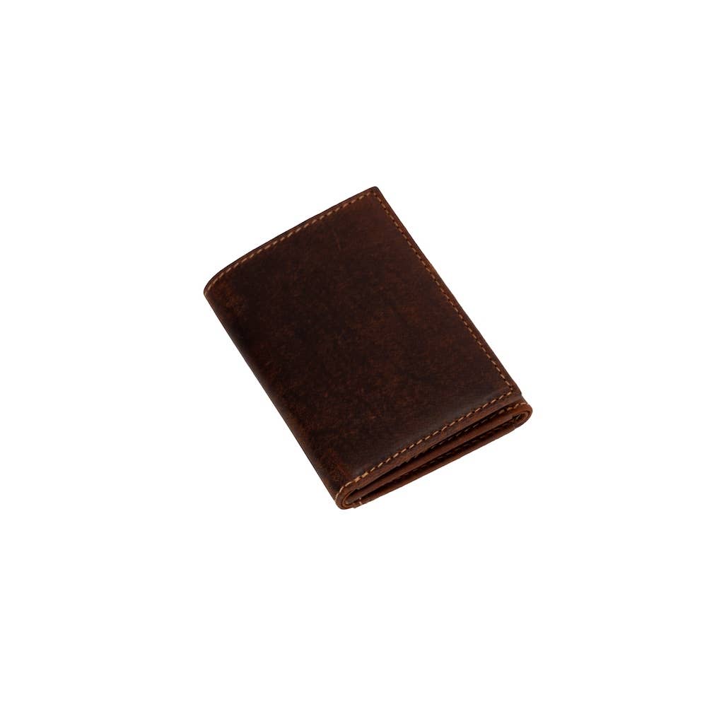 Men’s Tri-Fold RFID Leather Wallet Wellington