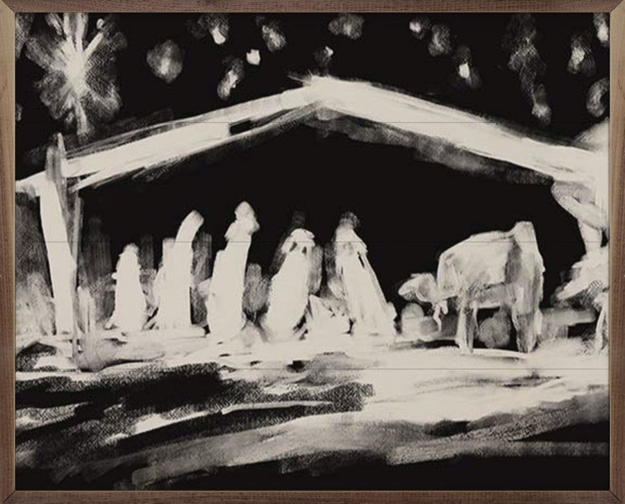 Moody Christmas 1 Nativity By Emily Wood image 0